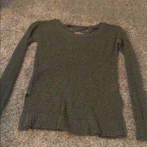 American Eagle Army Green Sweater
